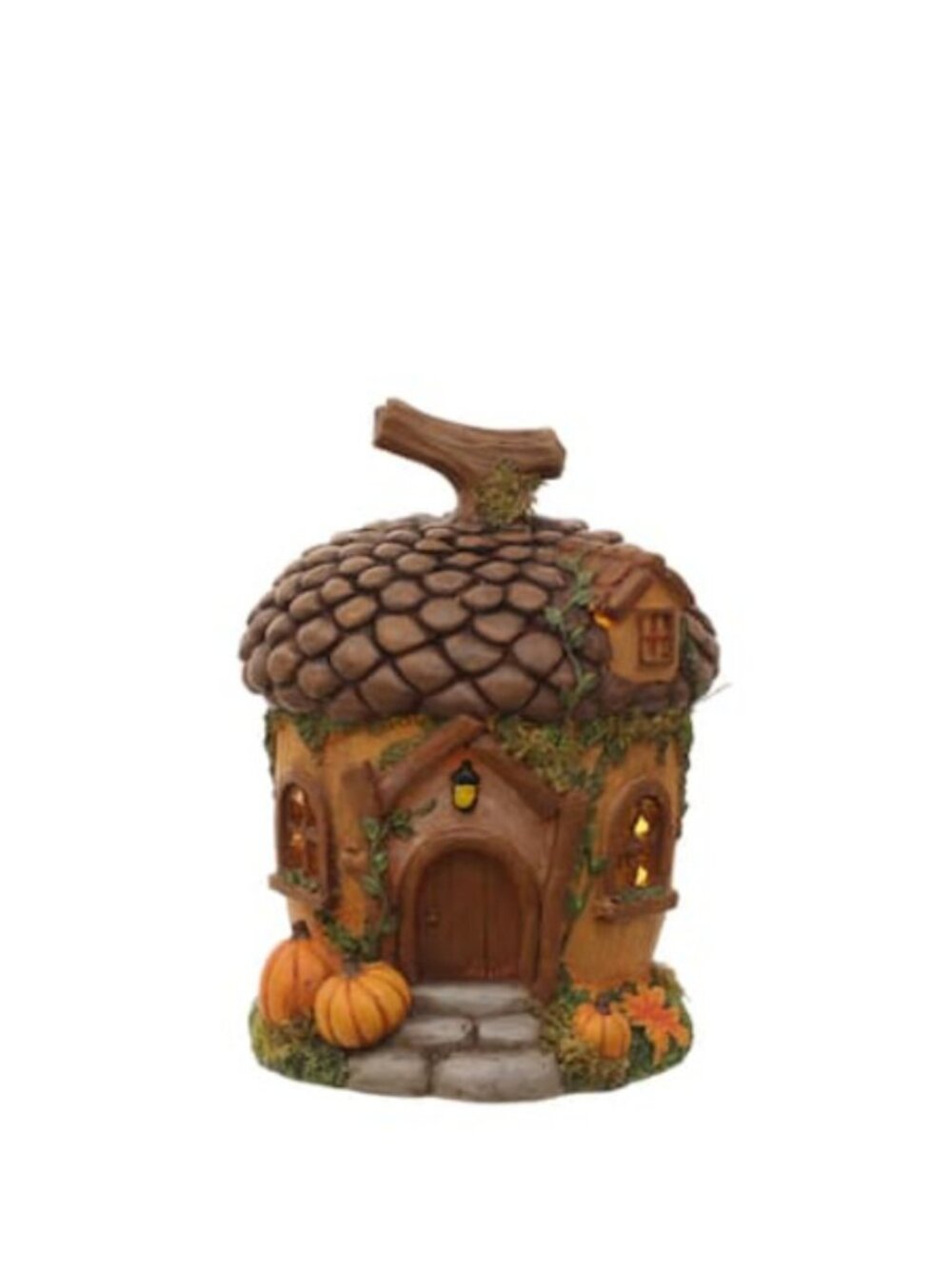 6" Acorn House LED Mini Decoration by Ashland - NWT